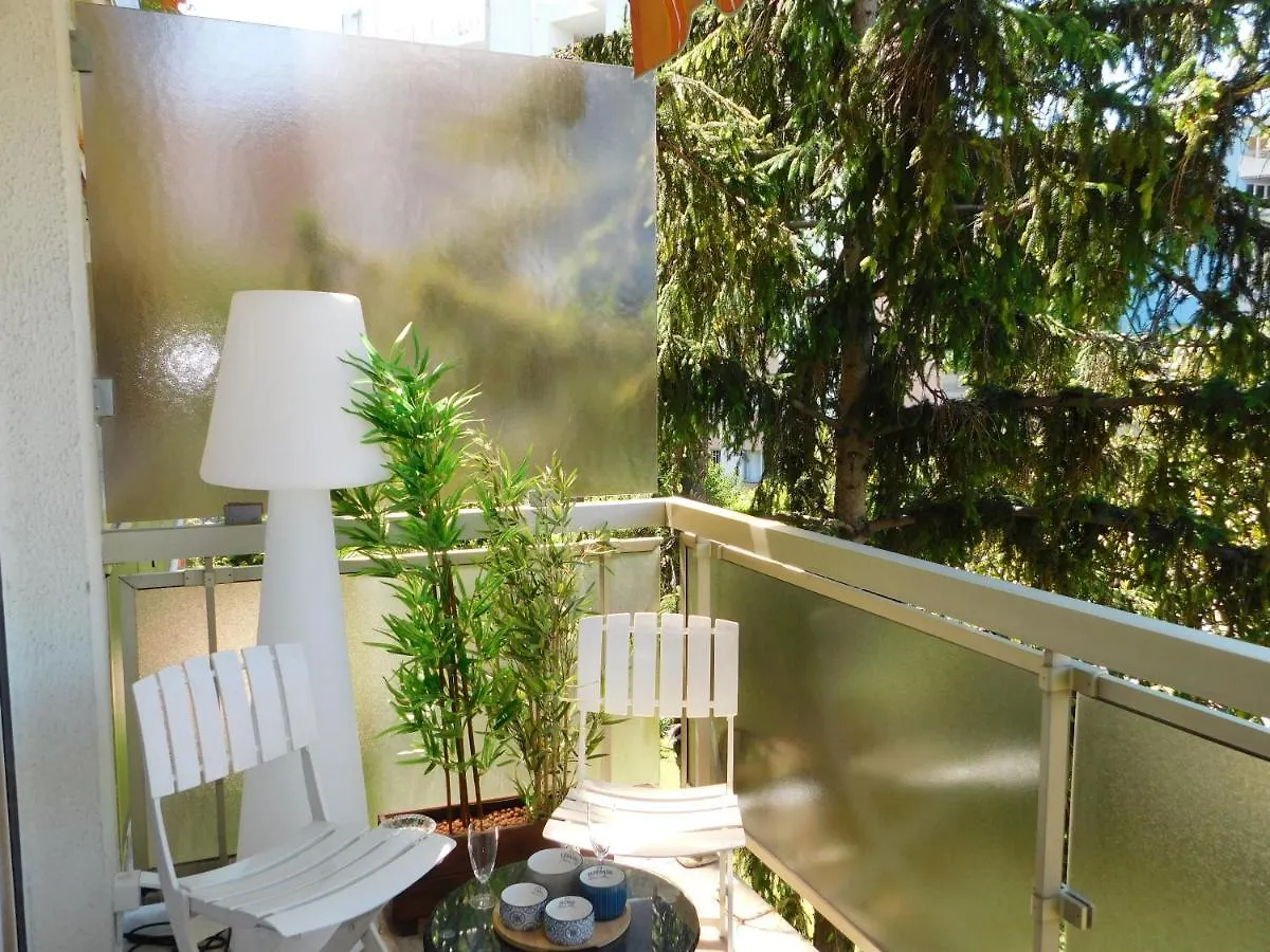 T2 Standing Vitoria Climatise Avec Parking, Proche Plage Antibes Apartment