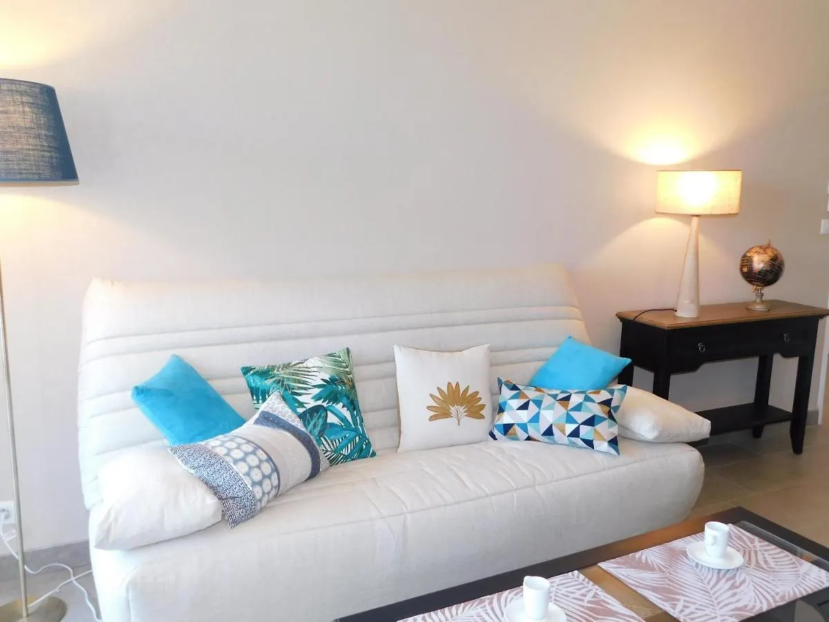 Apartment T2 Standing Vitoria Climatise Avec Parking, Proche Plage Antibes France