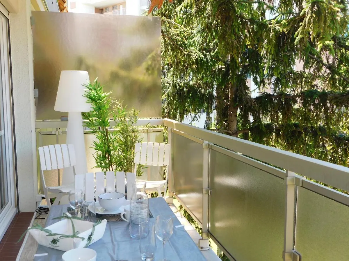T2 Standing Vitoria Climatise Avec Parking, Proche Plage Antibes Apartment